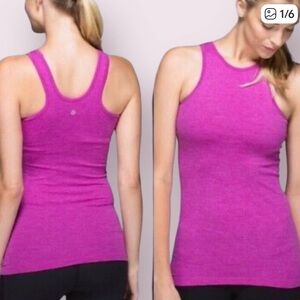 Lululemon Seamlessly Covered Tank Ultra Violet Size 6